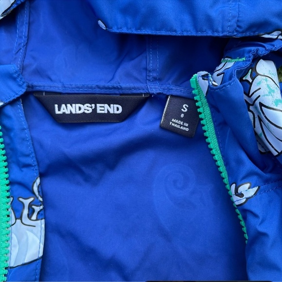 Lands End jacket size small 8 Preowned hoodie zip up - Picture 4 of 5